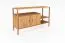 Regal Wellsford 33 Wildeiche massiv geölt - Abmessungen: 86 x 142 x 46 cm (H x B x T)