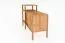 Regal Wellsford 36 Wildeiche massiv geölt - Abmessungen: 86 x 120 x 46 cm (H x B x T)
