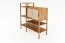 Regal Wellsford 38 Wildeiche massiv geölt - Abmessungen: 123 x 120 x 46 cm (H x B x T)
