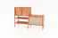 Regal Wellsford 39 Kernbuche massiv geölt - Abmessungen: 106 x 148 x 46 cm (H x B x T)
