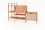 Regal Wellsford 40 Kernbuche massiv geölt - Abmessungen: 123 x 190 x 46 cm (H x B x T)