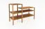 Regal Wellsford 41 Wildeiche massiv geölt - Abmessungen: 86 x 115 x 46 cm (H x B x T)