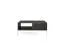 Couchtisch mit einer Schublade Worthing 41, Farbe: Schwarz / Gold - Abmessungen: 46 x 104 x 68 cm (H x B x T)