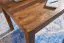 Esstisch aus Sheesham Massivholz Apolo 187, Farbe: Sheesham - Abmessungen: 60 x 120 cm (B x T), Gefertigt in Handarbeit