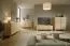 Kommode | 1 Tür | 3 Schubladen | Farbe: Eiche Vicenza | Push-to-open Funktion | 130 x 38 x 80 cm | 2 Fächer | ABS-Kanten | Holzbeine | für Wohnzimmer