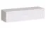 Schlichte Wohnwand Balestrand 289, Farbe: Weiß - Abmessungen: 200 x 310 x 40 cm (H x B x T), mit LED-Beleuchtung