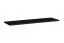 Elegante Wohnwand Valand 26, Farbe: Schwarz - Abmessungen: 180 x 240 x 40 cm (H x B x T), mit Push-to-open Funktion