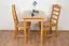 Tisch Kiefer massiv Vollholz Erlefarben Junco 227C (eckig) - 110 x 60 cm (B x T)