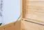 Truhe Kiefer massiv Vollholz natur 006 – Abmessungen: 58 x 94 x 55,5 cm (H x B x T)