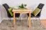 Holztisch 75x75