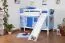 Kinderbett mit Rutsche