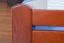 Doppelbett "Easy Premium Line" K5, 160 x 200 cm Buche Vollholz massiv dunkelbraun lackiert