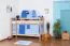 Kinder Stockbett - Buche Massivholz 90x200 cm, teilbar