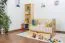 Gitterbett / Kinderbett Kiefer massiv Vollholz natur 102, inkl. Lattenrost - 60 x 120 cm, inkl. Schublade