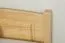 Kinderbett / Jugendbett Kiefer massiv Vollholz natur 80, inkl. Lattenrost - Abmessung 90 x 200 cm