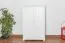 Kommode Kiefer massiv Vollholz weiß lackiert Junco 156 – Abmessung 140 x 90 x 42 cm
