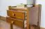 Nachtkommode Eiche 185x40x33 (HxBxT) Kiefer massiv