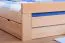 Doppelbett / Funktionsbett "Easy Premium Line" K6 inkl. 4 Schubladen und 2 Abdeckblenden 160 x 200 cm Buche Vollholz massiv Natur