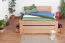 Doppelbett / Funktionsbett "Easy Premium Line" K6 inkl. 4 Schubladen und 2 Abdeckblenden 160 x 200 cm Buche Vollholz massiv Natur