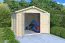 Gartenhaus "Sommer" - 28 mm Blockbohlenhaus, Grundfläche: 4,60 m², Satteldach