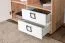 Kinderzimmer - Kommode Benjamin 26, Farbe: Buche / Weiß - 134 x 86 x 37 cm (H x B x T)