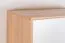 Kinderzimmer - Kommode Benjamin 26, Farbe: Buche / Weiß - 134 x 86 x 37 cm (H x B x T)