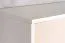 Drehtürenschrank / Kleiderschrank 13, Farbe: Weiß / Creme - Abmessungen: 198 x 84 x 56 cm (H x B x T)