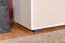 Drehtürenschrank / Kleiderschrank 14, Farbe: Weiß / Creme - Abmessungen: 198 x 126 x 56 cm (H x B x T)