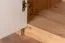 Kleiderschrank Eiche / Weiß, Abmessung: 196 x 166 x 53 cm (H x B x T)