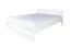 Modernes Jugendbett Buche Vollholz 115, in Weiß, inkl. Lattenrost, Liegefläche 160 x 200 cm, langlebig, hochwertig verarbeitet, robust