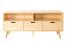 TV-Unterschrank Kiefer massiv natur Aurornis 58 - Abmessungen: 64 x 142 x 40 cm (H x B x T)