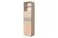 Schrank Ciomas 31, Farbe: Sonoma Eiche / Grau - Abmessungen: 190 x 50 x 40 cm (H x B x T)