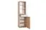 Schrank Ciomas 31, Farbe: Sonoma Eiche / Grau - Abmessungen: 190 x 50 x 40 cm (H x B x T)