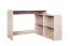 Schreibtisch Kasungu 18, Farbe: Eiche - Abmessungen: 77 x 112 x 101 cm (H x B x T)