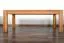 Wohnzimmertisch Eiche Massivholz Farbe: Natur 45x120x80 cm