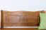 Eckbank Kiefer massiv Vollholz Eichefarben Rustikal Junco 243 - Abmessungen: 84 x 140 x 182 cm (H x B x T)