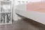 Kinderbett / Jugendbett Kiefer massiv Vollholz weiß 76, inkl. Lattenrost - 100 x 200 cm (B x L)