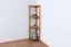 Regal / Eckregal Kiefer massiv Vollholz Erlefarben Junco 61 - Abmessungen: 125 x 40 x 30 cm (H x B x T)