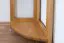 Regal / Eckregal Kiefer massiv Vollholz Erlefarben Junco 61 - Abmessungen: 125 x 40 x 30 cm (H x B x T)