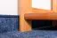 Regal / Eckregal Kiefer massiv Vollholz Erlefarben Junco 59 - Abmessungen: 200 x 42 x 30 cm (H xB x T)