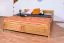 Jugendbett Kiefer massiv Vollholz Erlefarben 77C, inkl. Lattenrost - 180 x 200 cm (B x L)