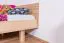 Kinderbett / Jugendbett Buche massiv Vollholz natur 116B, inkl. Lattenrost - 200 x 140 cm (L x B)