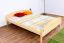 Bettgestell Kiefer 160 x 200 cm Natur