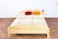 Bettgestell Kiefer 160 x 200 cm Natur