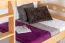 Stockbett für Erwachsene "Easy Premium Line" K18/n inkl. 2 Schubladen und 2 Abdeckblenden, Kopfteil mit Löchern, Buche Vollholz massiv Natur - Liegefläche: 90 x 200 cm, (B x L) teilbar