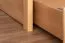 Stockbett für Erwachsene "Easy Premium Line" K18/n inkl. 2 Schubladen und 2 Abdeckblenden, Kopfteil mit Löchern, Buche Vollholz massiv Natur - Liegefläche: 90 x 200 cm, (B x L) teilbar