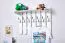 Garderobe Kiefer massiv Vollholz Weiß Junco 354 – Abmessungen: 60 x 80 x 28 cm H x B x T)