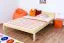 Bettgestell Kiefer 160 x 200 cm Natur