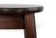 Hocker Kiefer massiv Vollholz Nussfarben 004 -  Abmessung: 45 x 35 cm (H x Ø)