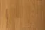 Bank Wooden Nature 134 Eiche massiv - 140 x 33 cm (L x B)
